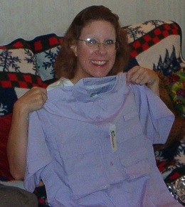 Debra Purple Shirt