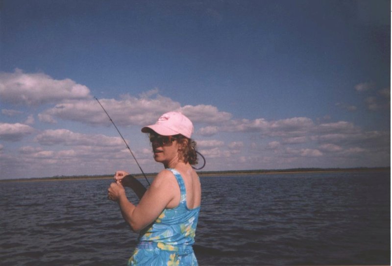 Debra Fishing