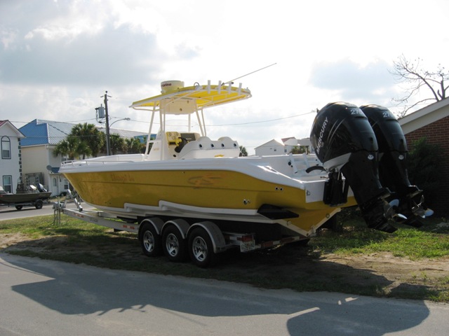 yellow boat